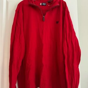 Chaps Men’s Vibrant Red Pullover Size XXL